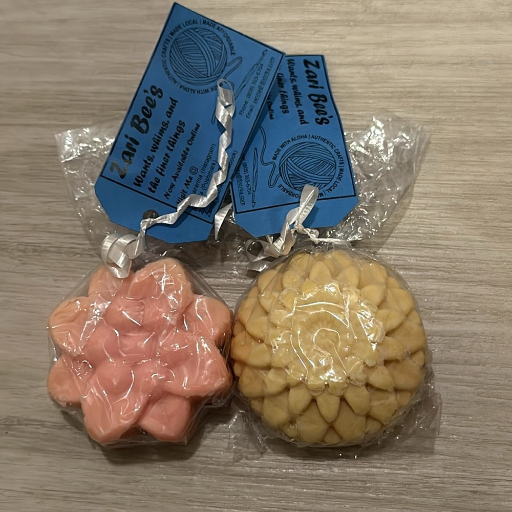 Unscented Flower Soap Bars